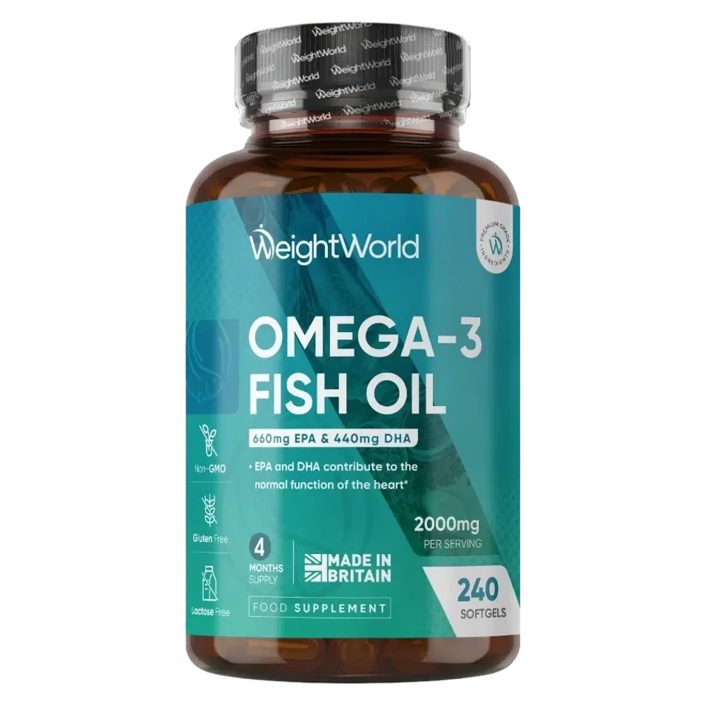 Omega 3 Fish Oil 2000mg 240 Softgels